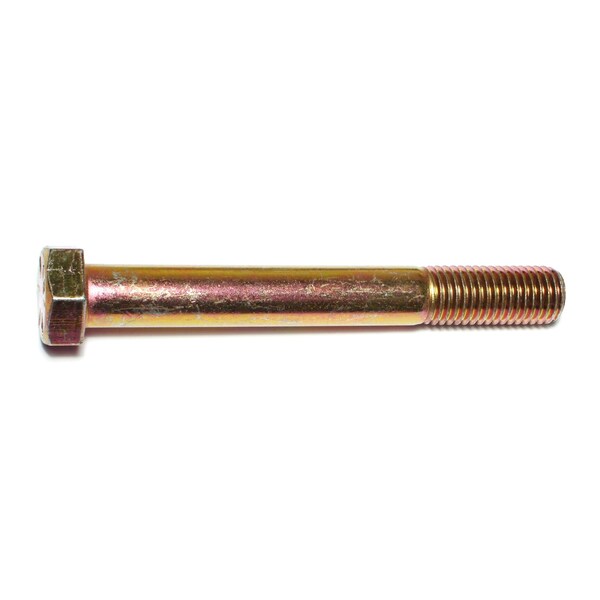 Midwest Fastener Grade 8, 3/4"-10 Hex Head Cap Screw, Zinc Yellow Steel, 6 in L, 3 PK 70483 - main